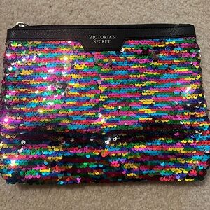 Brand new Victoria’s Secret sequin make up bag